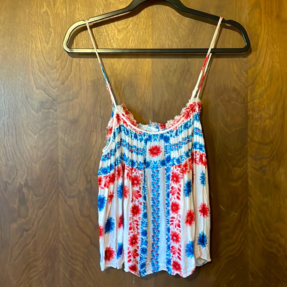 Bleusalt Spaghetti Strap Tank Top. Size S.